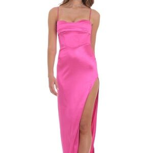 Lucy in the Sky Pink Maxi Dress